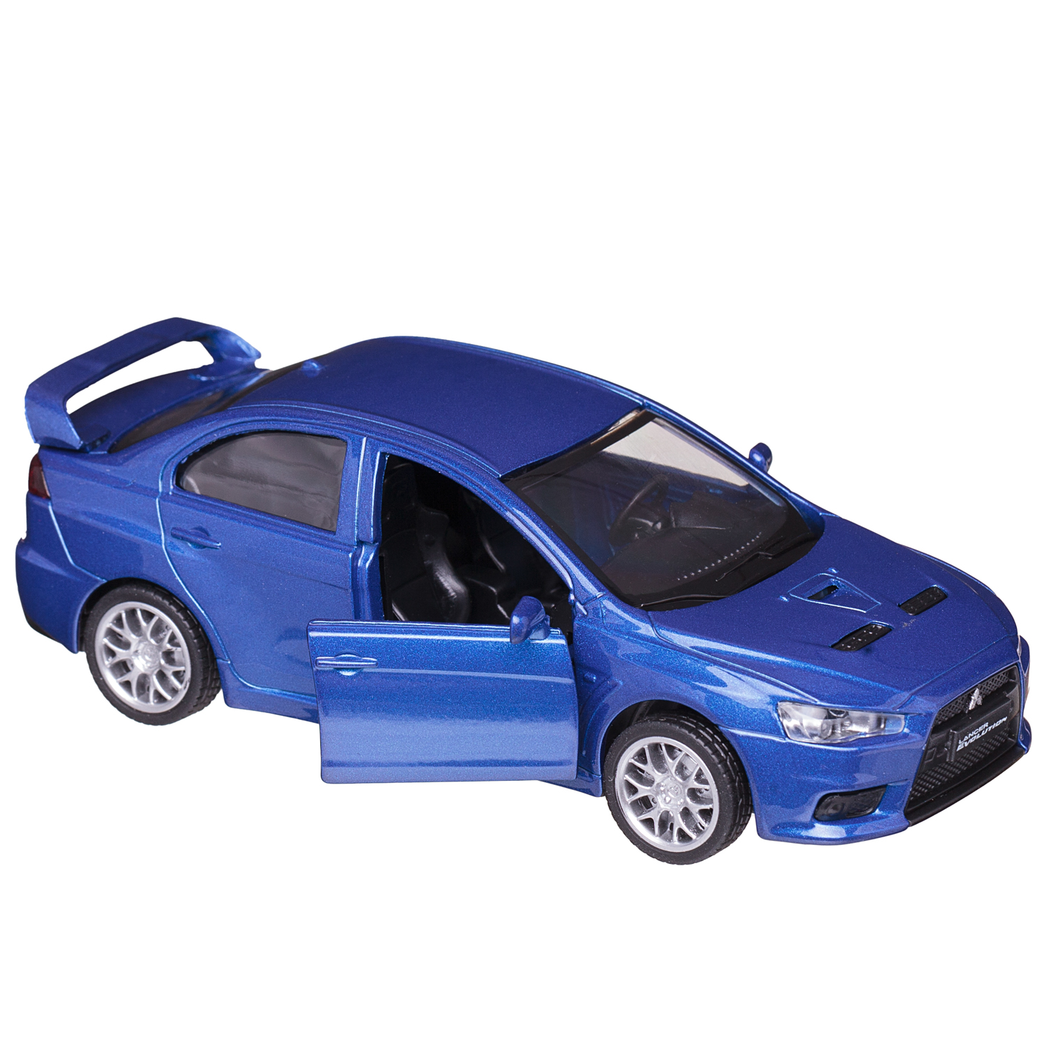 Автомобиль Abtoys Mitsubishi MSZ 1:43 инерционный синий WE-15960BL - фото 5