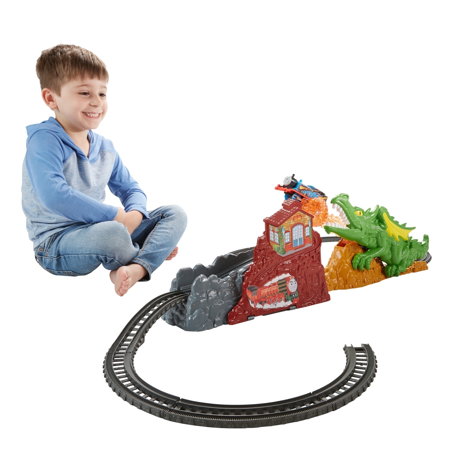 Набор игровой Thomas & Friends Track Master Побег от дракона FXX66 FXX66 - фото 10