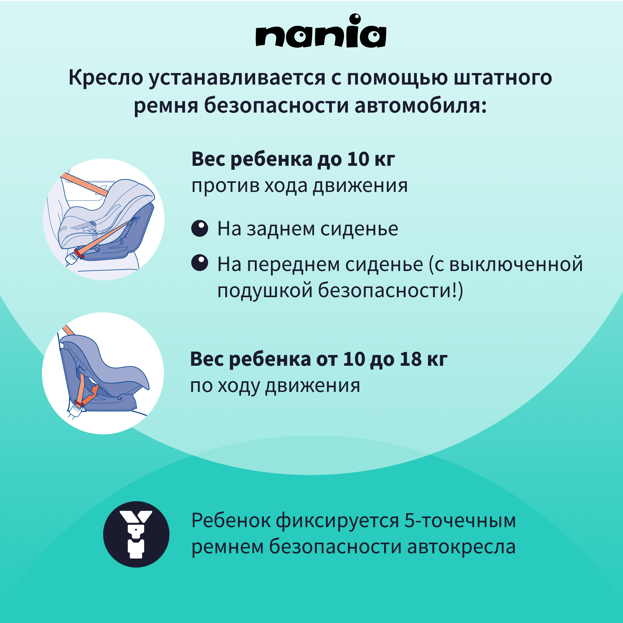 Автокресло Nania MAXIM ECO - фото 3