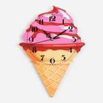 Часы настенные Соломон «Мороженое-рожок» 32 х 23 см