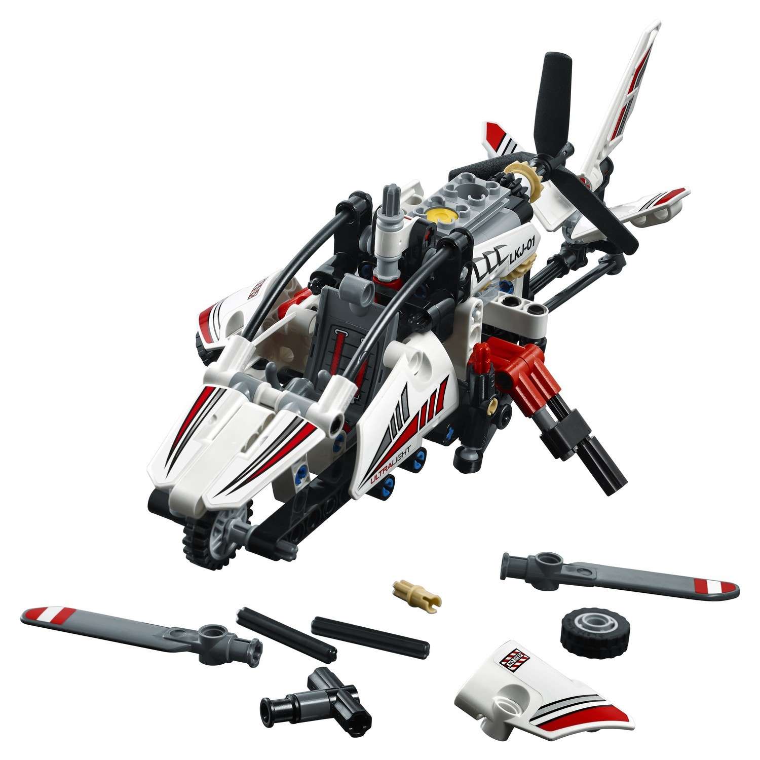 Конструктор LEGO Technic Сверхлёгкий вертолёт (42057) - фото 8