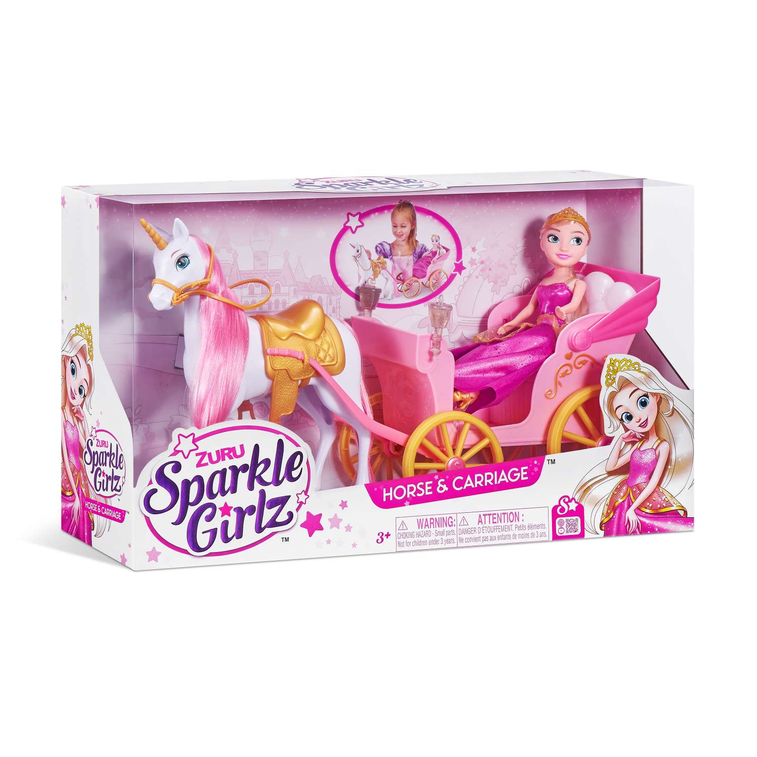 Набор игровой Sparkle Girlz Кукла с каретой 10068 10068 - фото 14