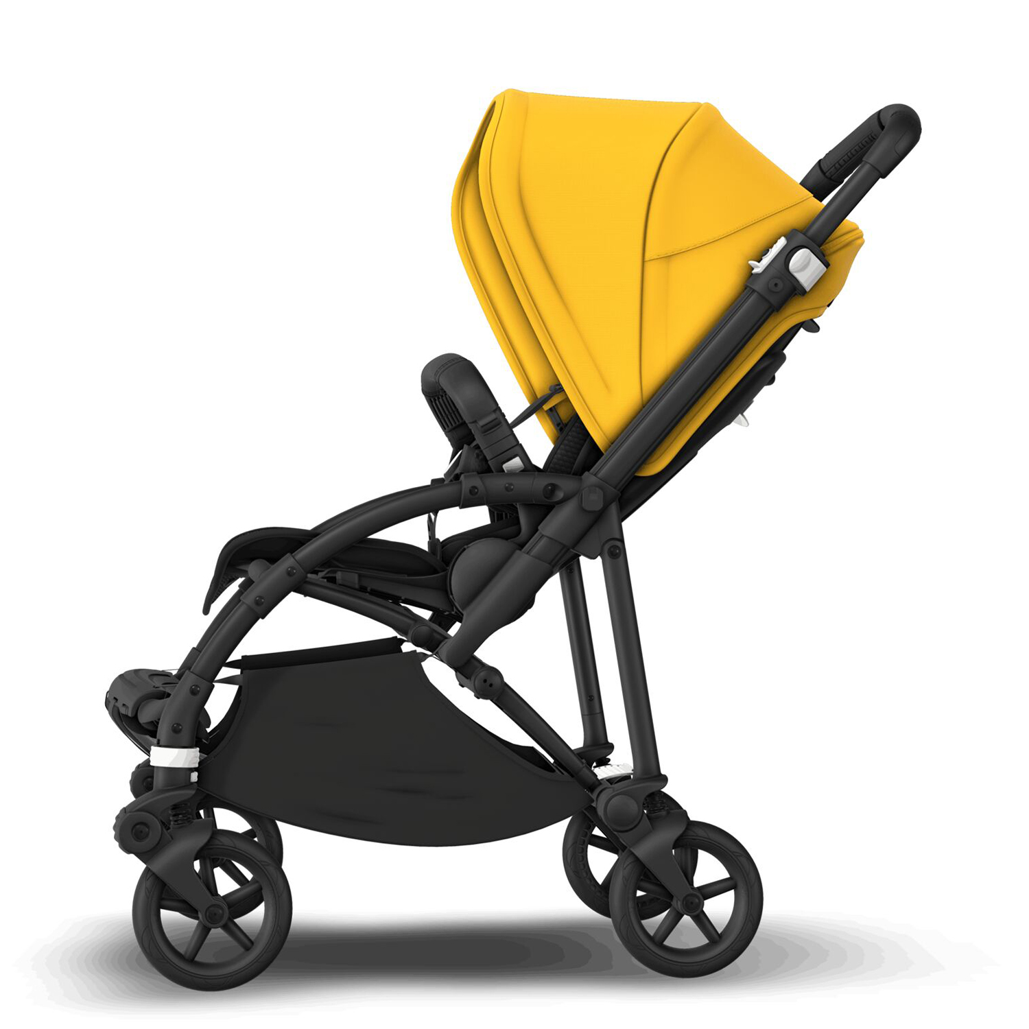 Коляска прогулочная Bugaboo Bee6 Complete Black-Lemon-Yellow 500304LM01 - фото 5