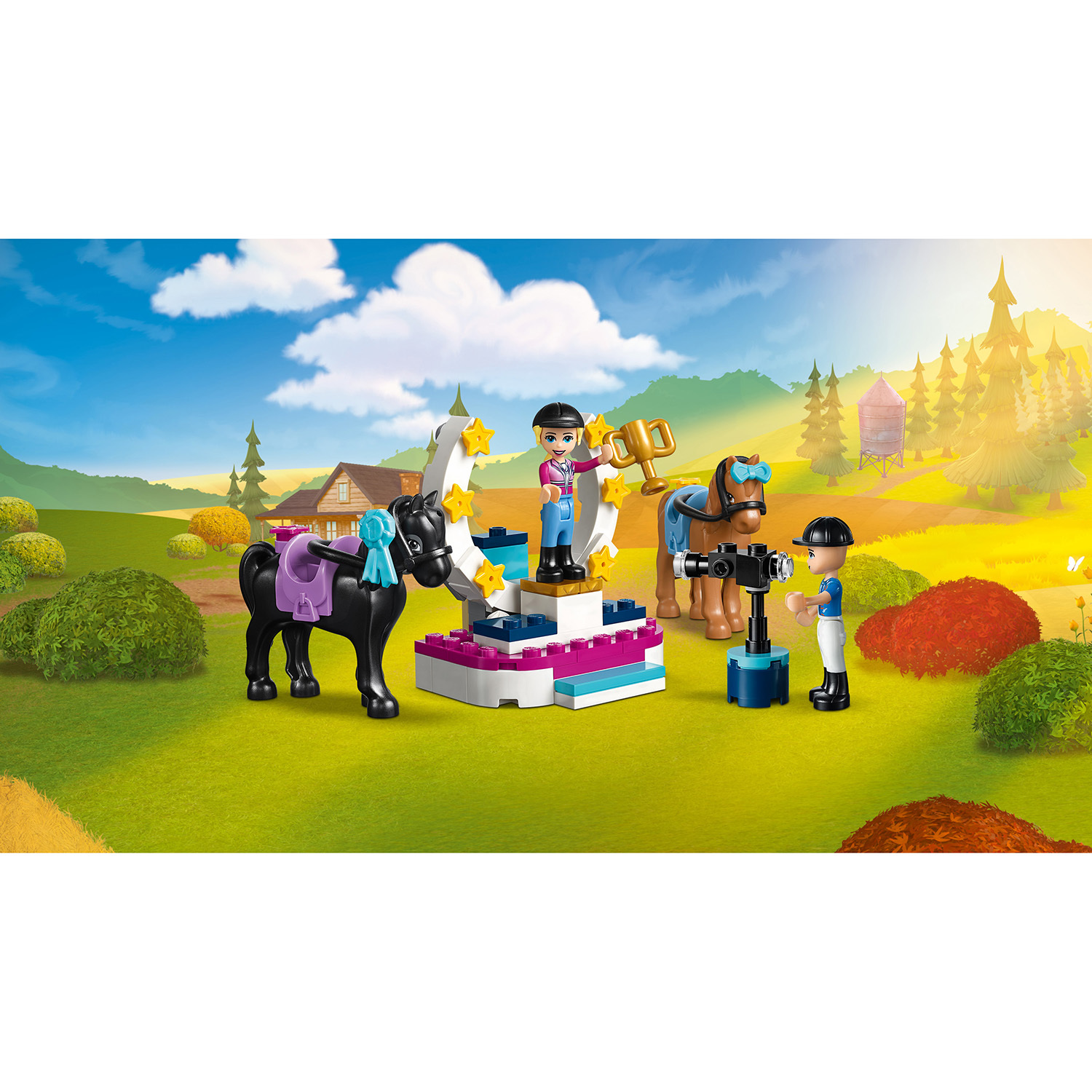 Конструктор LEGO Friends Соревнования по конкуру 41367 - фото 10