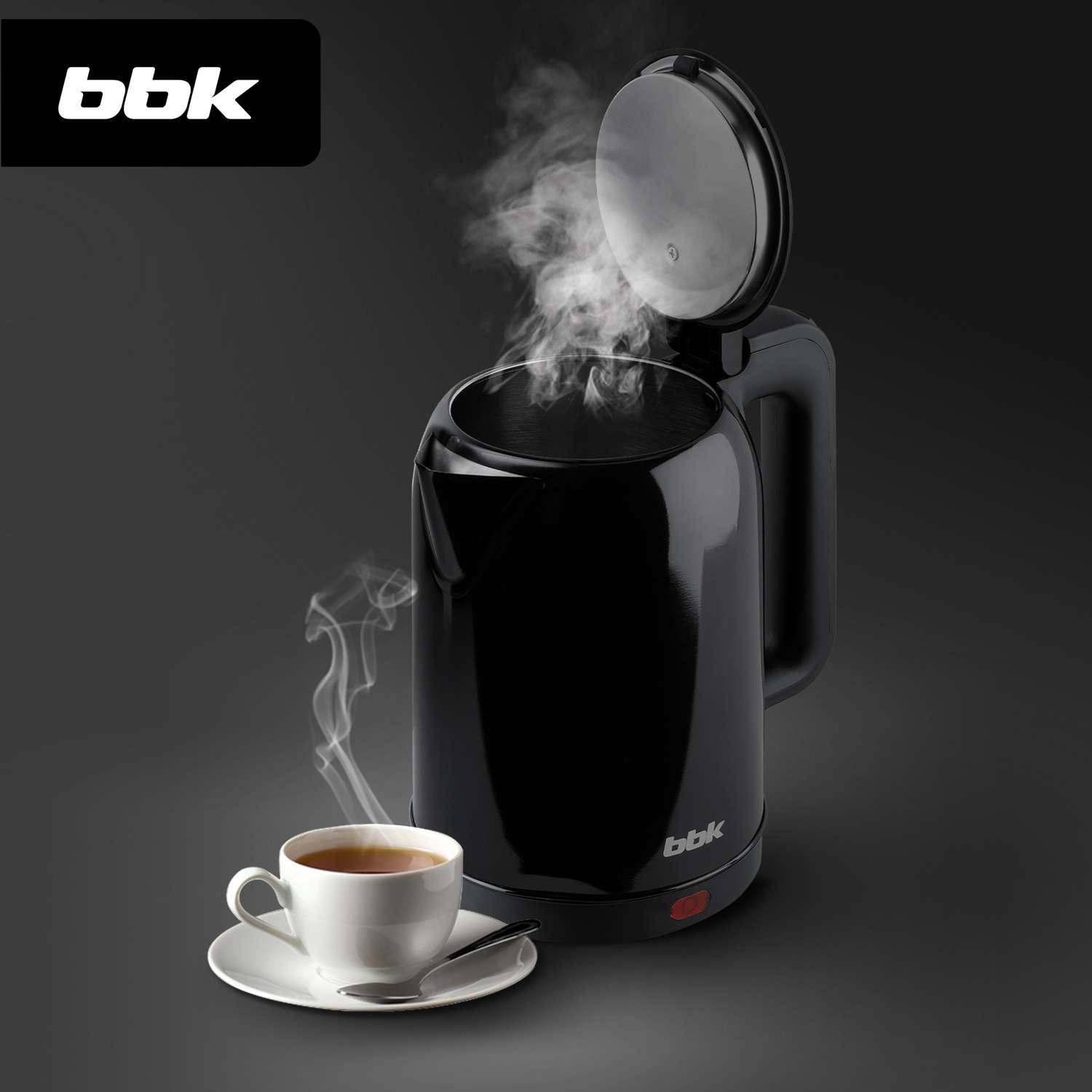 Чайник электрический BBK EK1809S черный объем 1.8 л мощность 1800-2000 Вт - фото 4