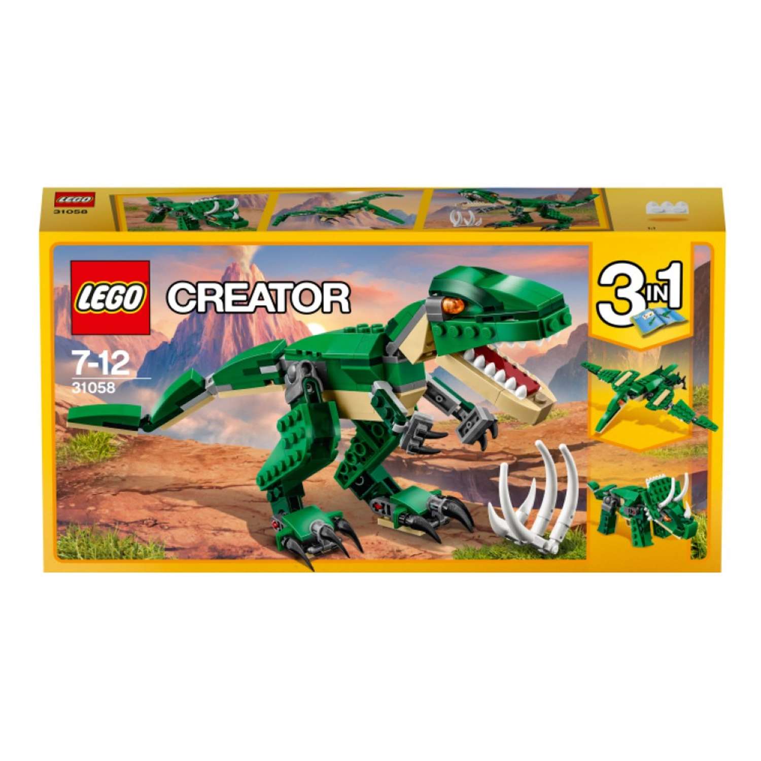 Конструктор LEGO Creator Грозный динозавр 31058 - фото 1