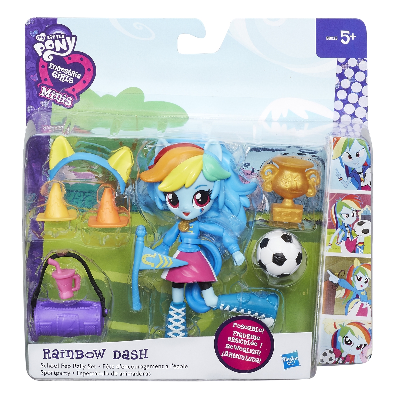 Кукла MLP Equestria Girls Радуга с аксессуарами 8025EU4 B4909EU4 - фото 2