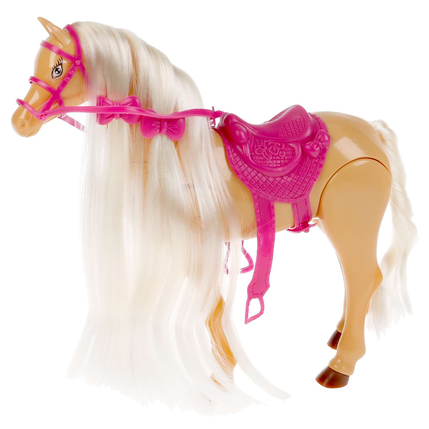 Интерактивная игрушка Карапуз Лошадь 29см для кукол 303994 303994 - фото 1