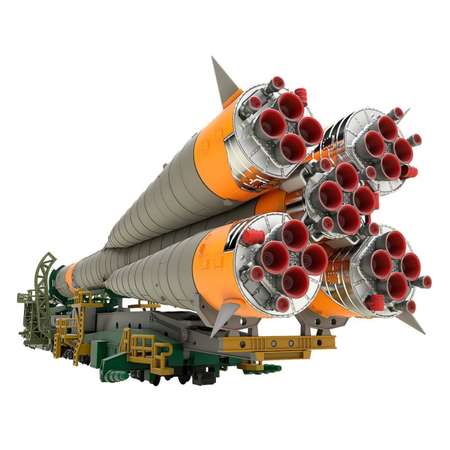 Модель коллекционная Good Smile Company Soyuz Rocket aand Transport Train 4580416933674