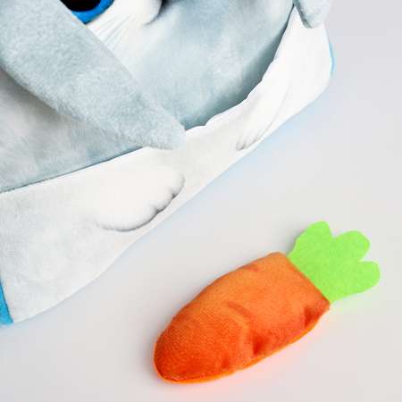 Рюкзак детский Milo Toys «Зайка» с морковкой