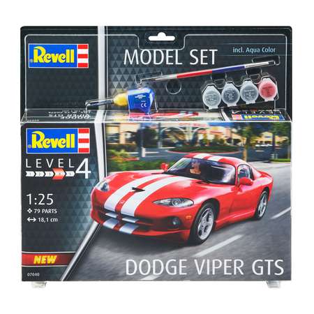 Сборная модель Revell Спортивный Автомобиль Dodge Viper GTS