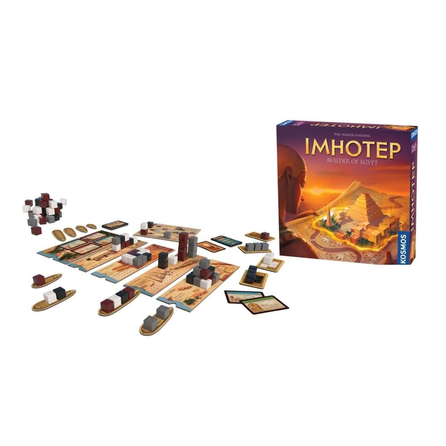 Настольная игра KOSMOS Imhotep Builder of Egypt Имхотеп Строитель Египта - фото 2