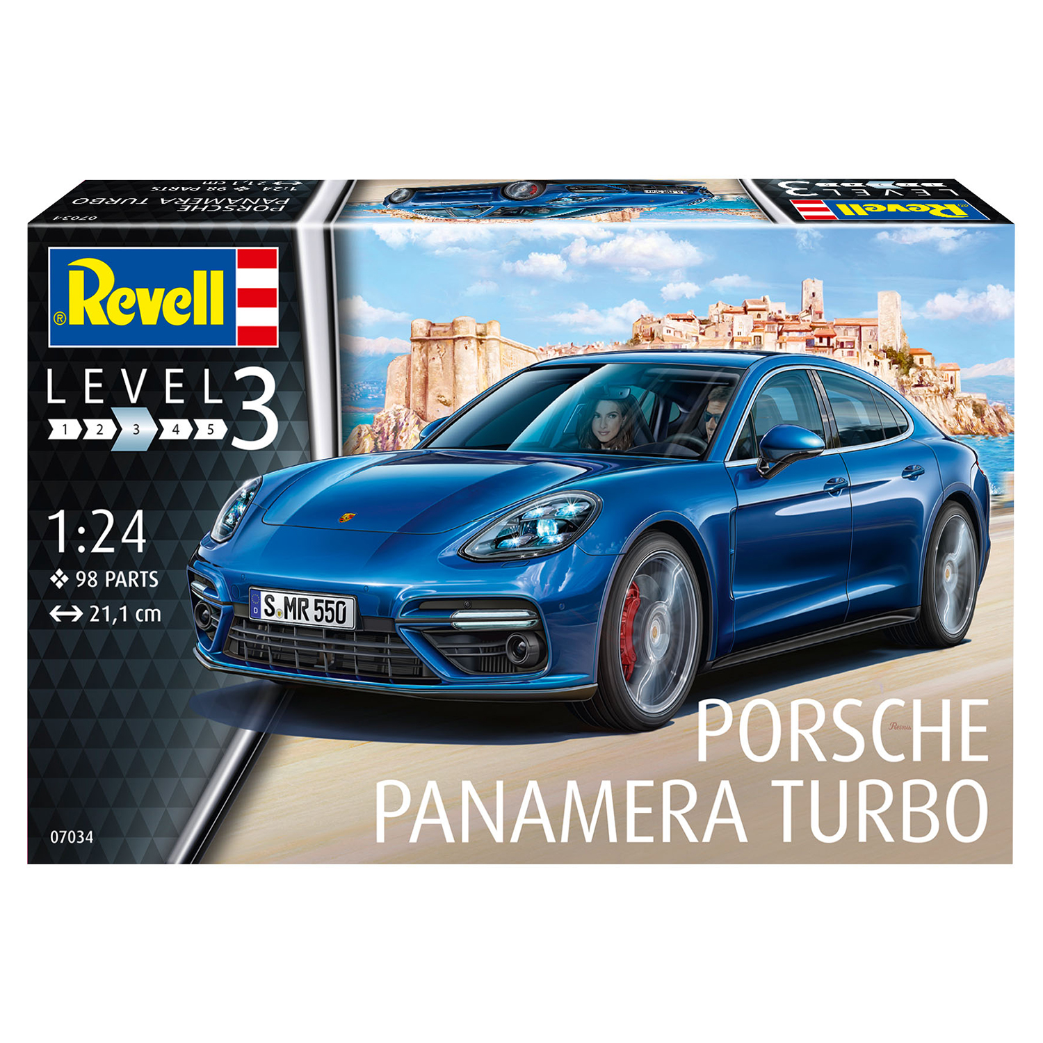 Сборная модель Revell Автомобиль Porsche Panamera 2 07034 - фото 3