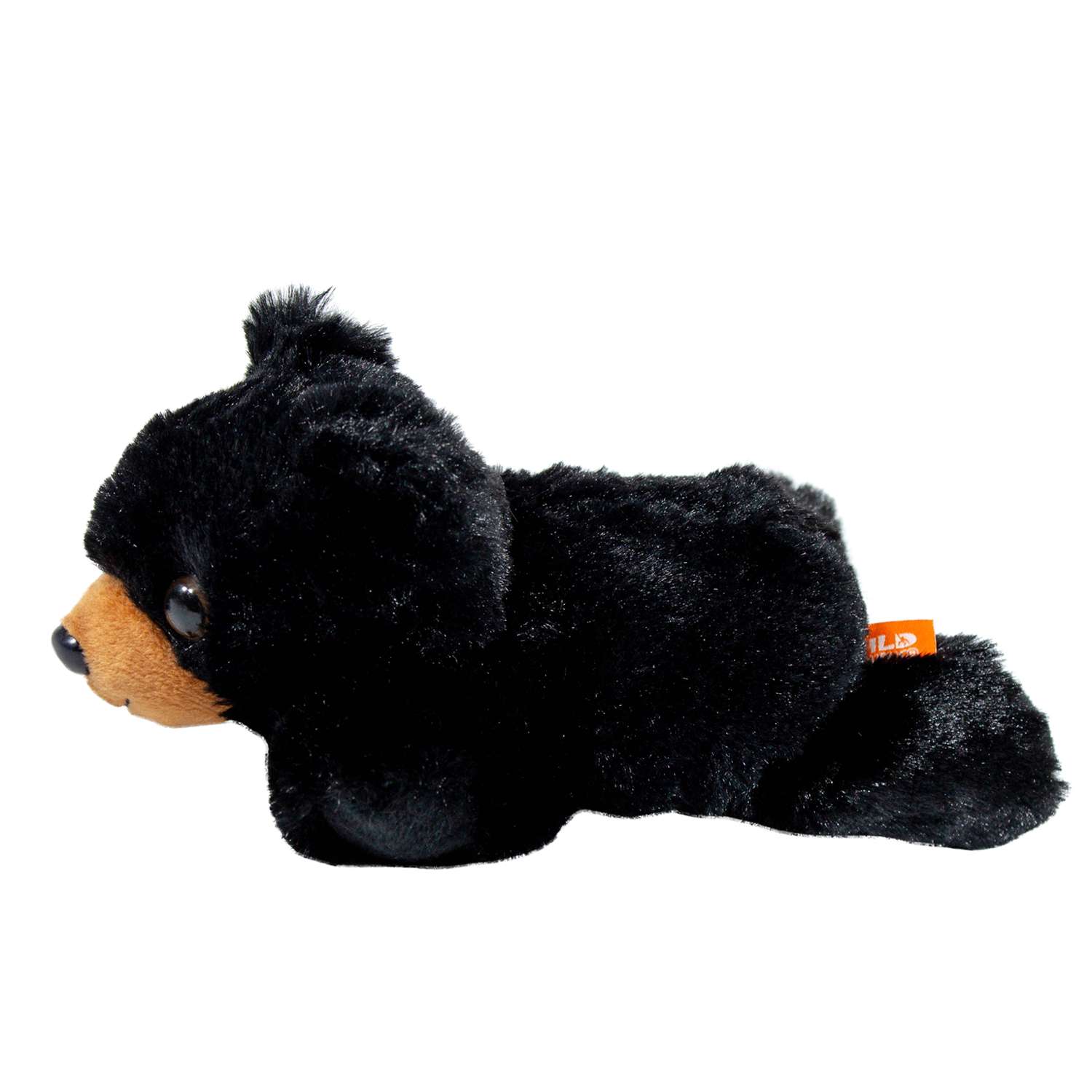 Мягкая игрушка Wild Republic Черный медведь 17 см - фото 1