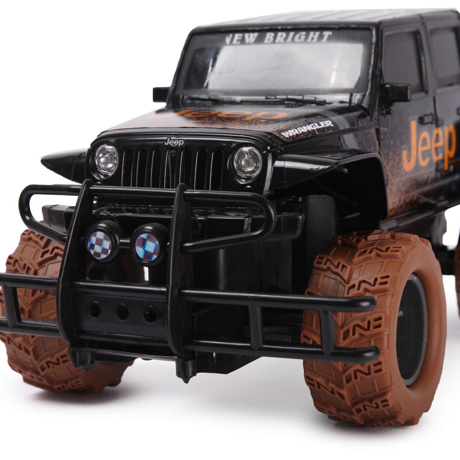 Машина New Bright РУ Jeep Mud Trucks Черный 1423L - фото 6