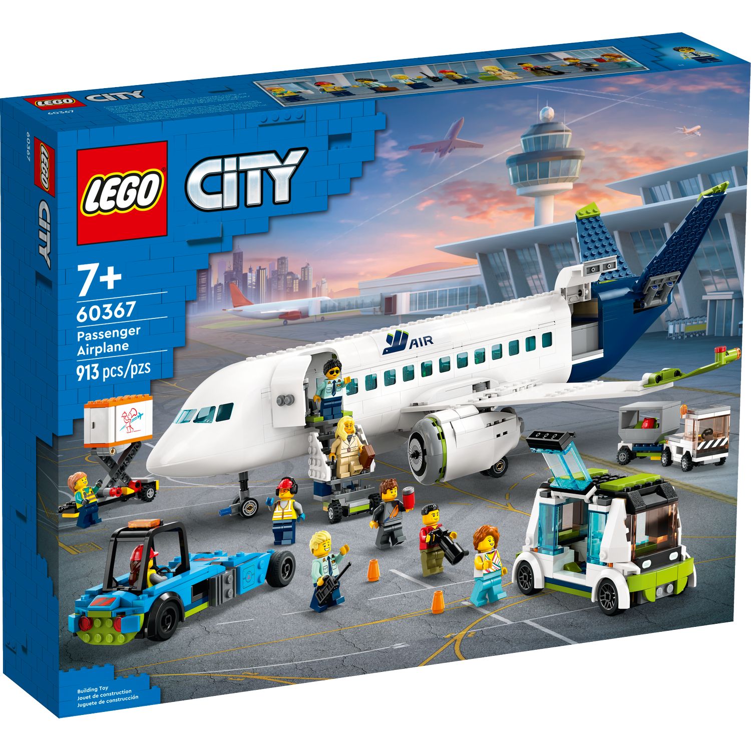 Конструктор LEGO Passenger Airplane 60367 купить по цене 11699 ₽ в  интернет-магазине Детский мир