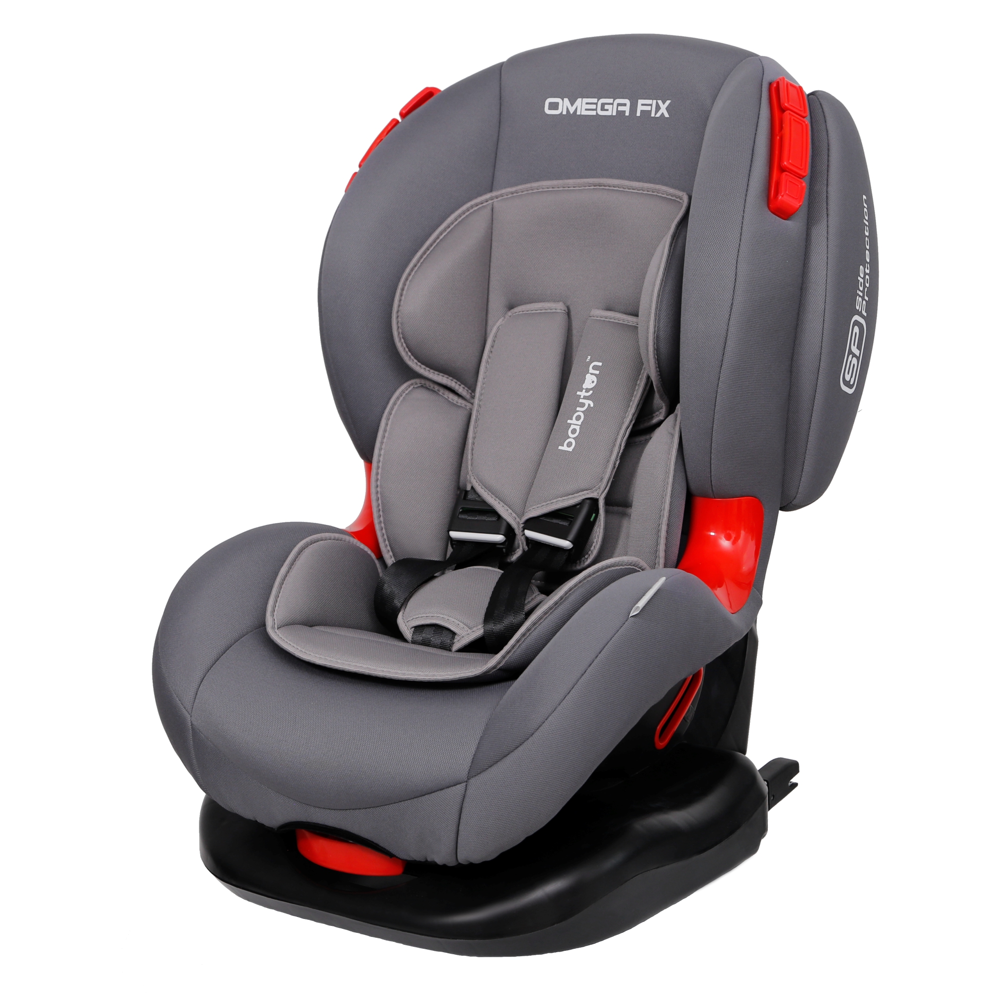 Автокресло Babyton Omega Fix Grey Isofix 1/2 (9-25 кг) - фото 14