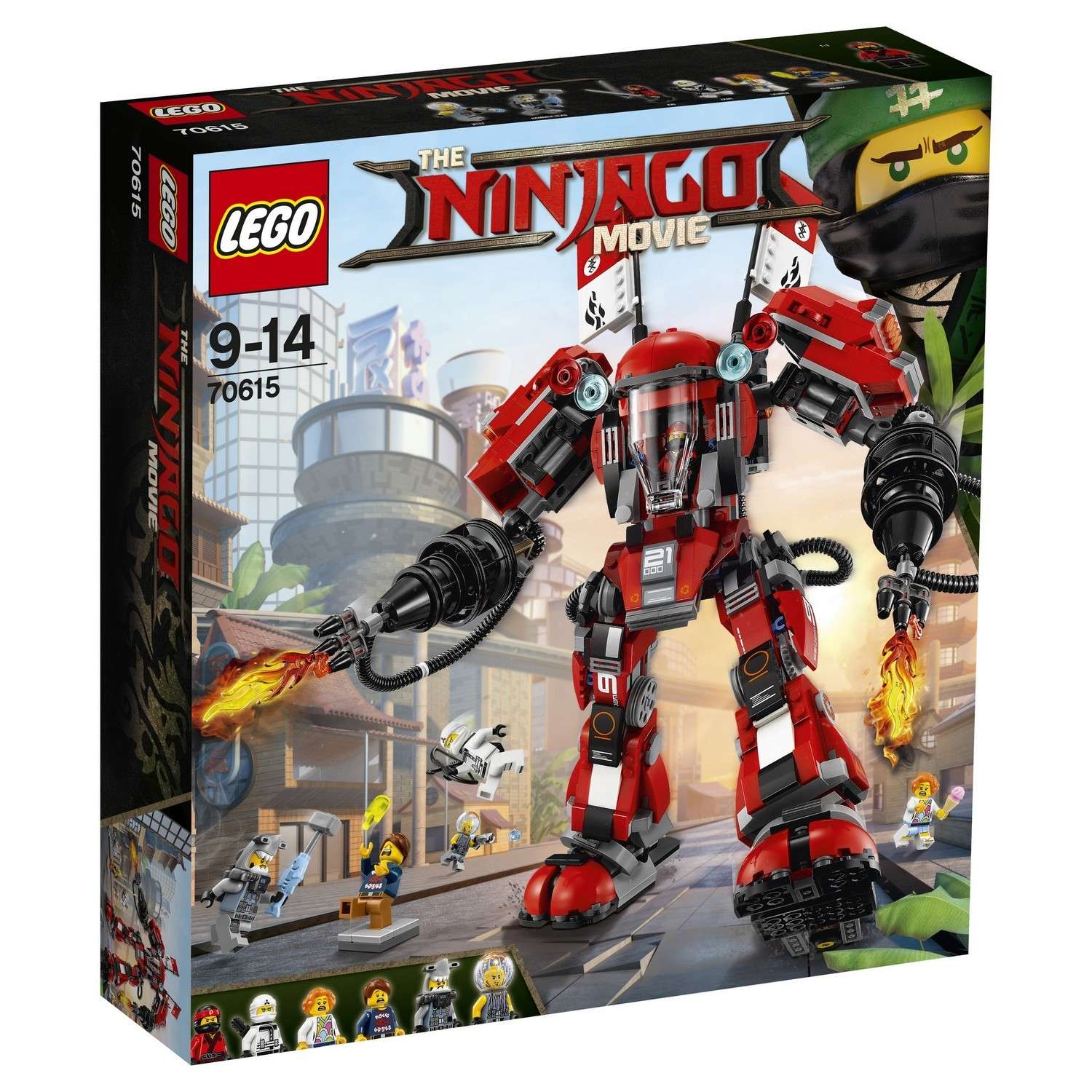 Конструктор LEGO Ninjago Огненный робот Кая (70615) - фото 2