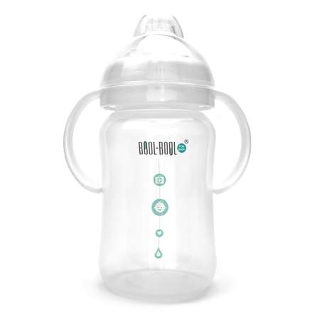 Поильник BOOL-BOOL for baby Pro med с силиконовым носиком и ручками 270 мл