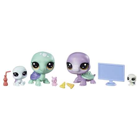 Набор Littlest Pet Shop семья петов в ассортименте