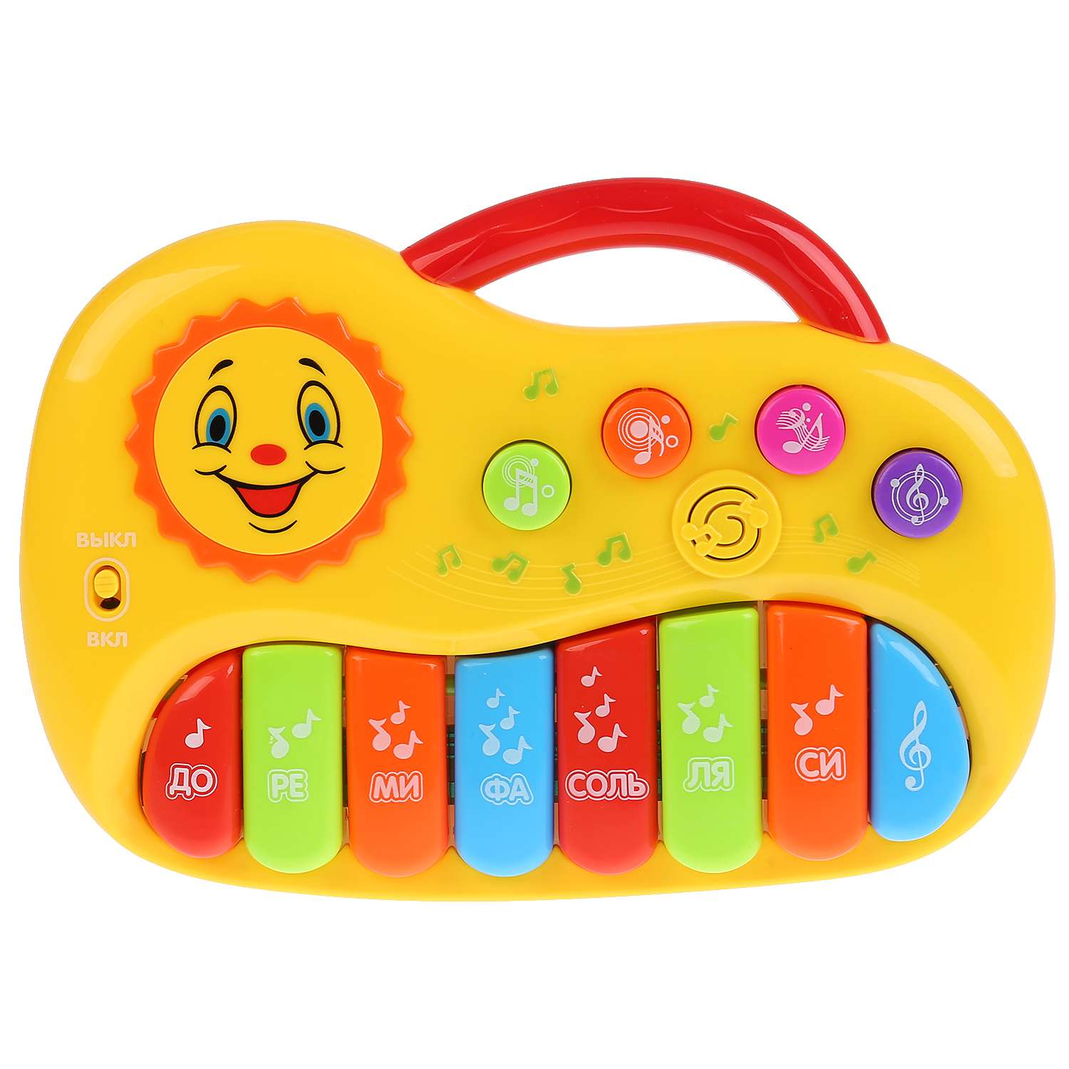 Игрушка УМка Пианино с кнопками-зверушками 242161 - фото 1