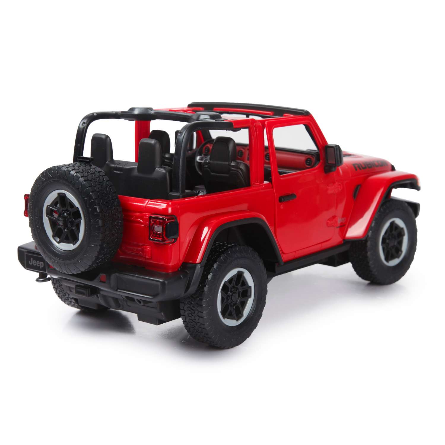 Машина Rastar РУ 1:14 Jeep Wrangler JL Красная 79400 - фото 4