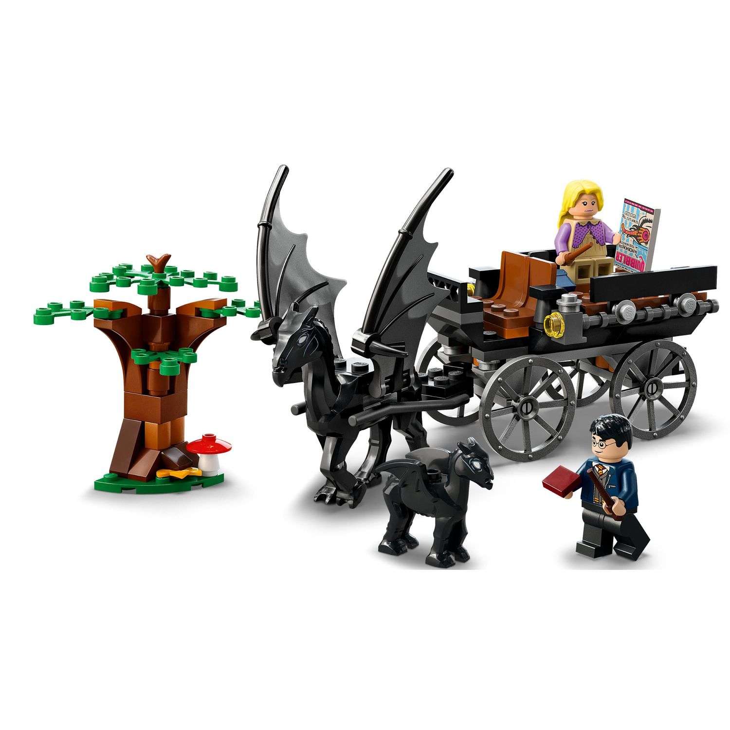 Конструктор LEGO Harry Potter Hogwarts Carriage and Thestrals 76400 - фото 3