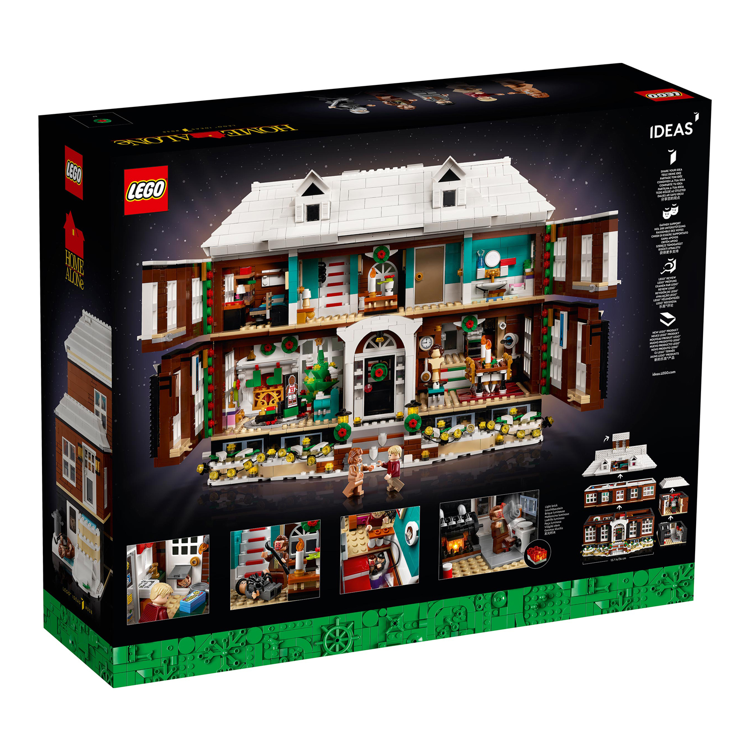 Конструктор детский LEGO Ideas Один дома 21330 - фото 16