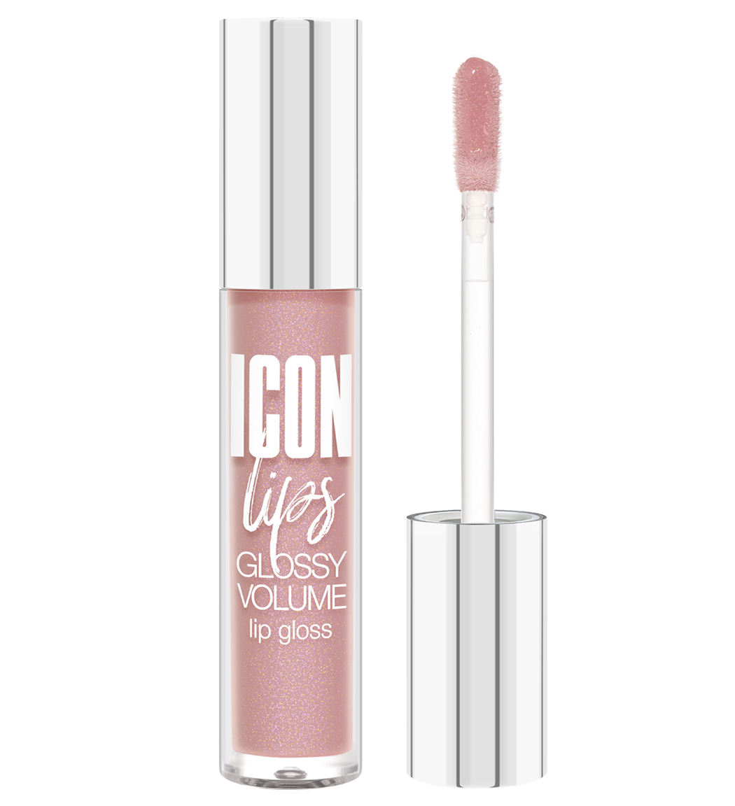 Блеск для губ Luxvisage ICON LIPS с эффектом объема Тон 501 BABY PINK - фото 2