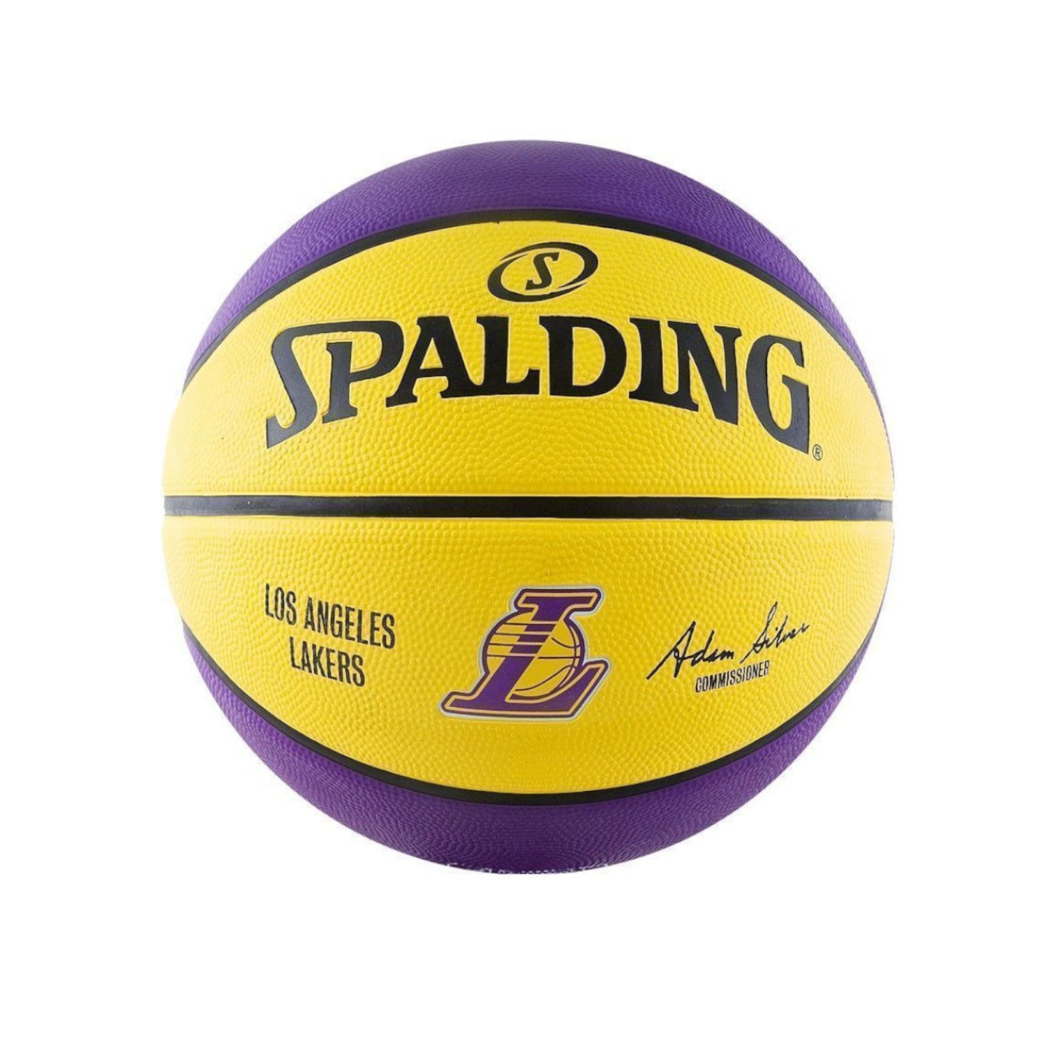 Баскетбольный мяч SPALDING NBA Team-LA Lakers EA размер: 7 - фото 2