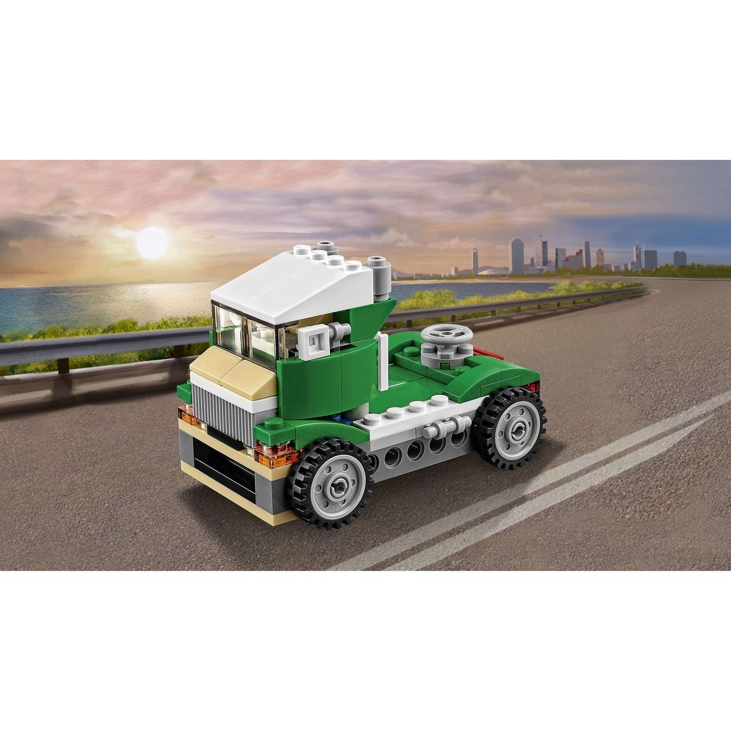 Конструктор LEGO Creator Зелёный кабриолет (31056) - фото 5
