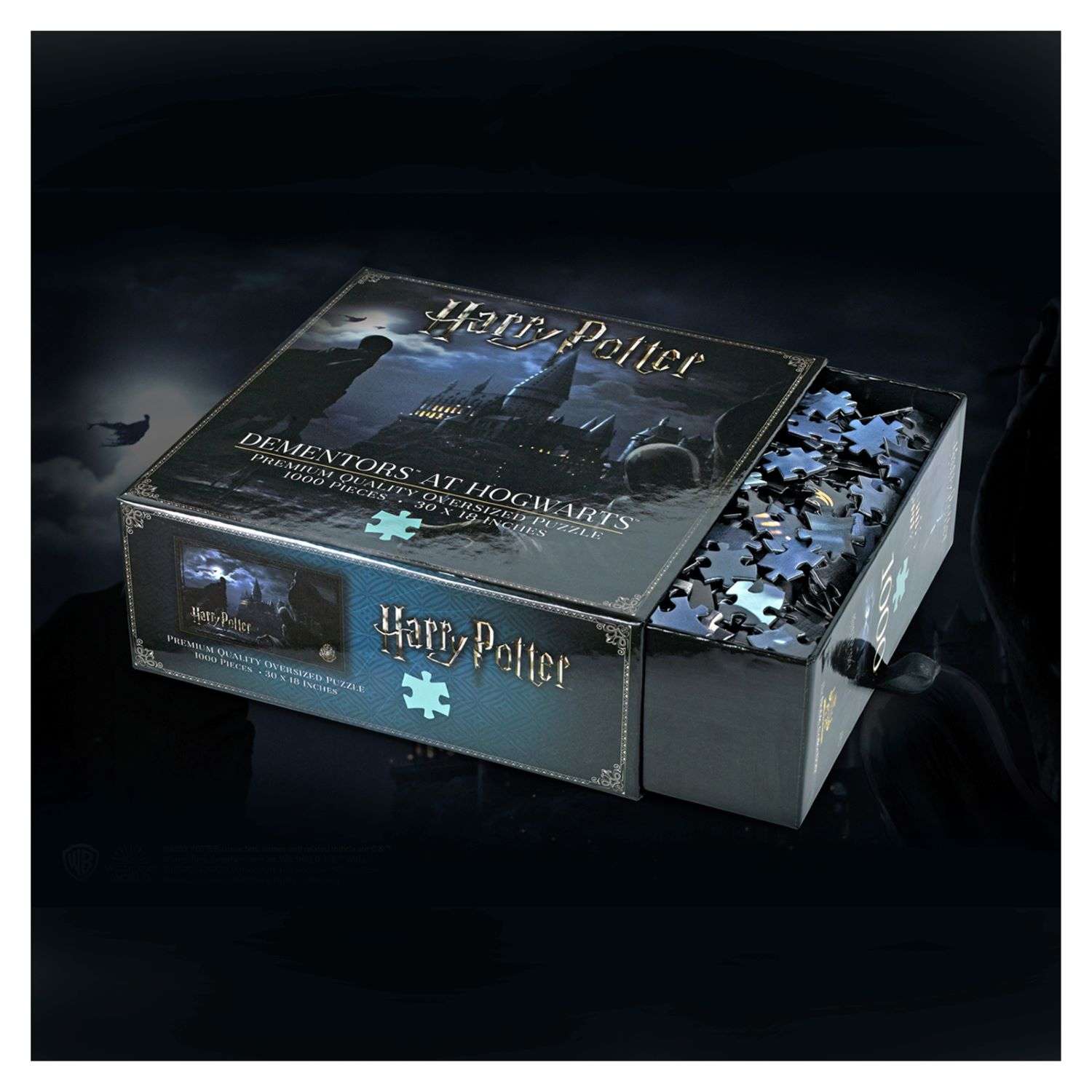 Пазл Harry Potter Школа магии Хогвартс и дементоры - 1000 элементов - фото 2
