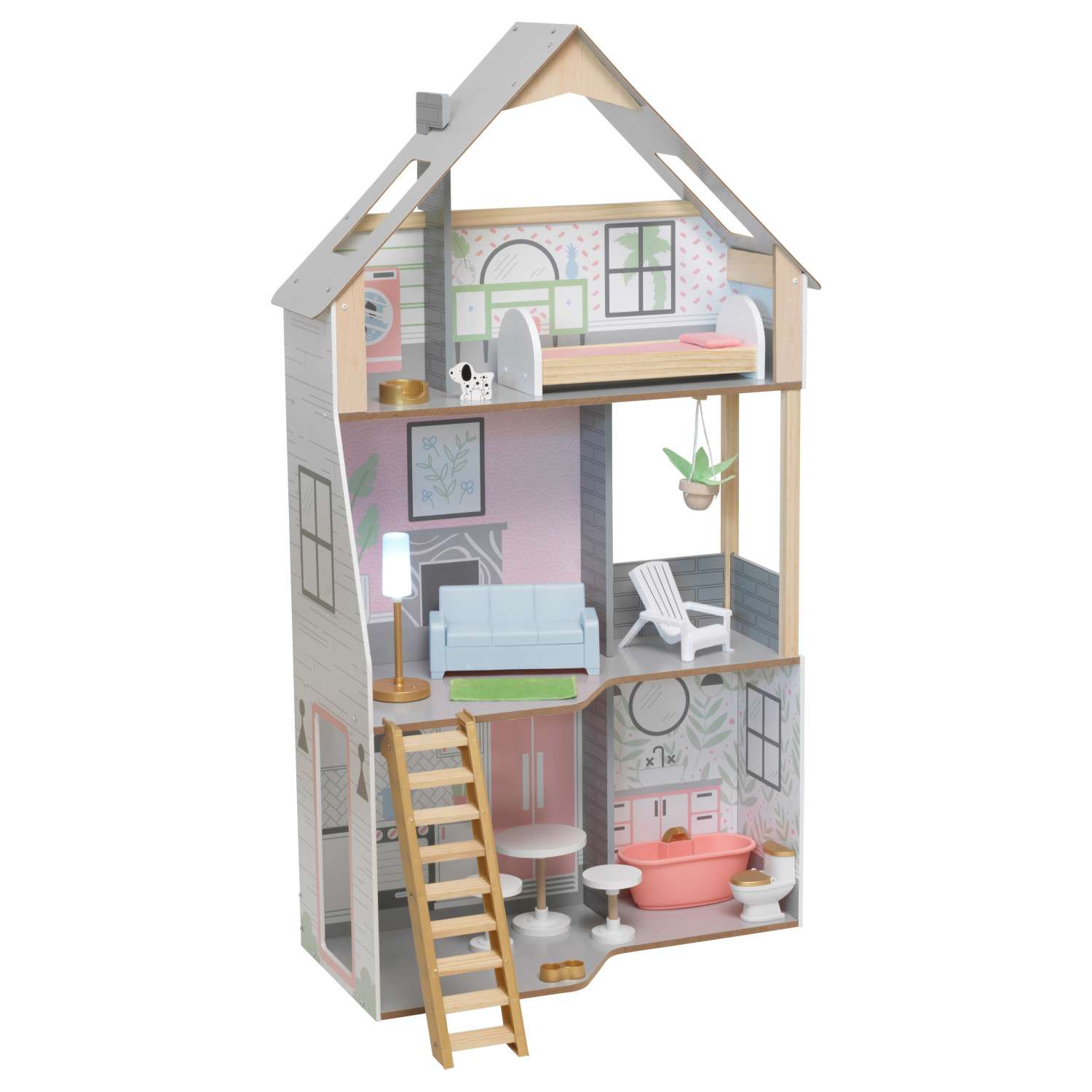 Кукольный домик  KidKraft Алина с мебелью 15 предметов 10229_KE 10229_KE - фото 9