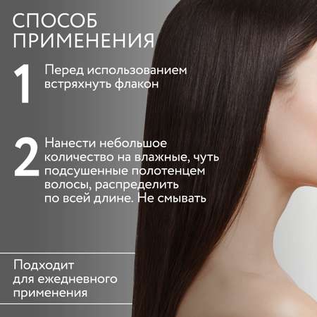 Сыворотка для увлажнения волос Ollin ULTIMATE CARE с гиалуроновой кислотой двухфазная 250 мл