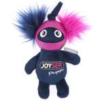 Игрушка для собак JOYSER Puppy Белка в резиновом шлеме с пищалкой S 14см Синяя
