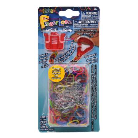 Набор для плетения украшений RAINBOW LOOM Finger Loom R0036B