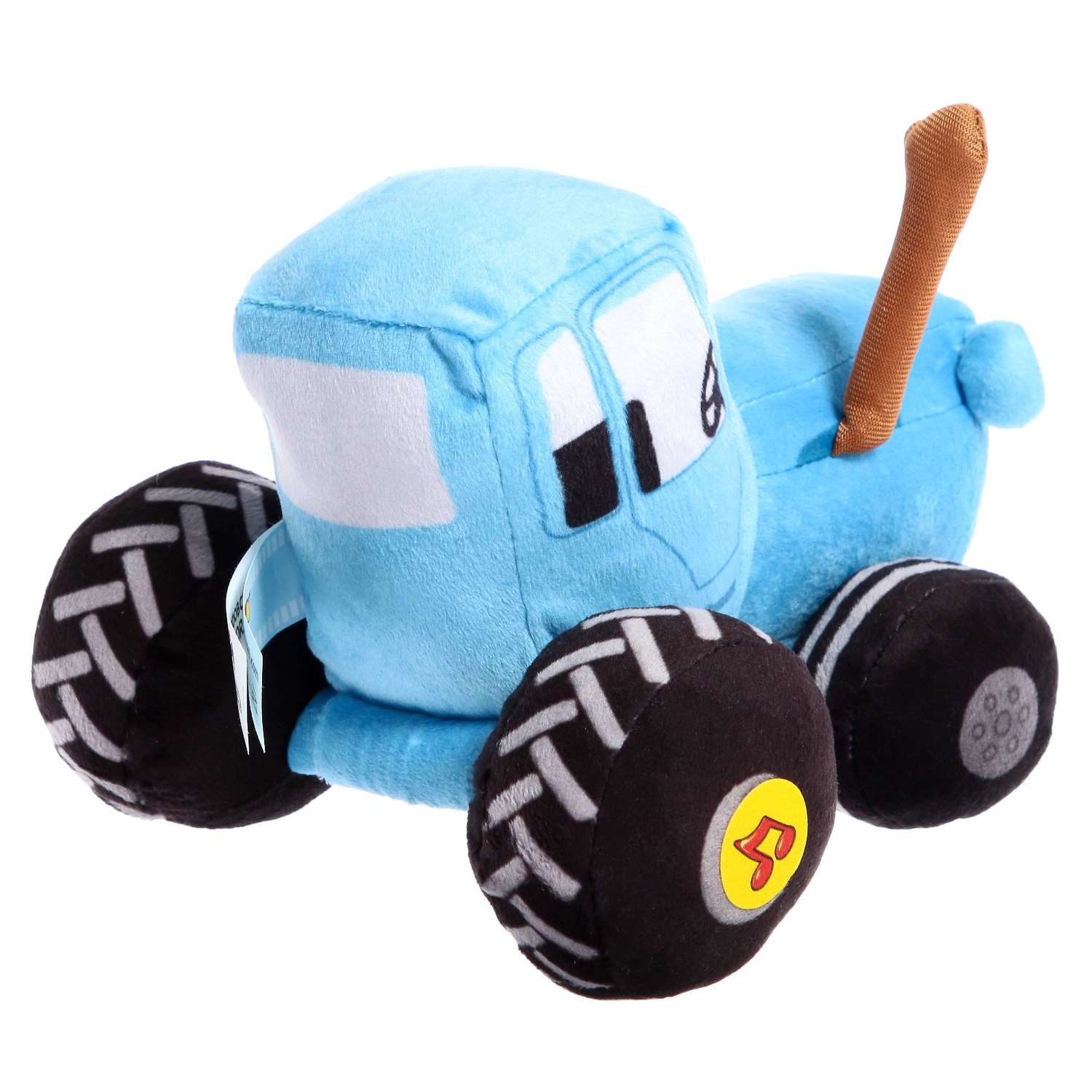 Мягкая игрушка МуЛьти-ПуЛьти музыкальная «Синий трактор» 18 см - фото 4
