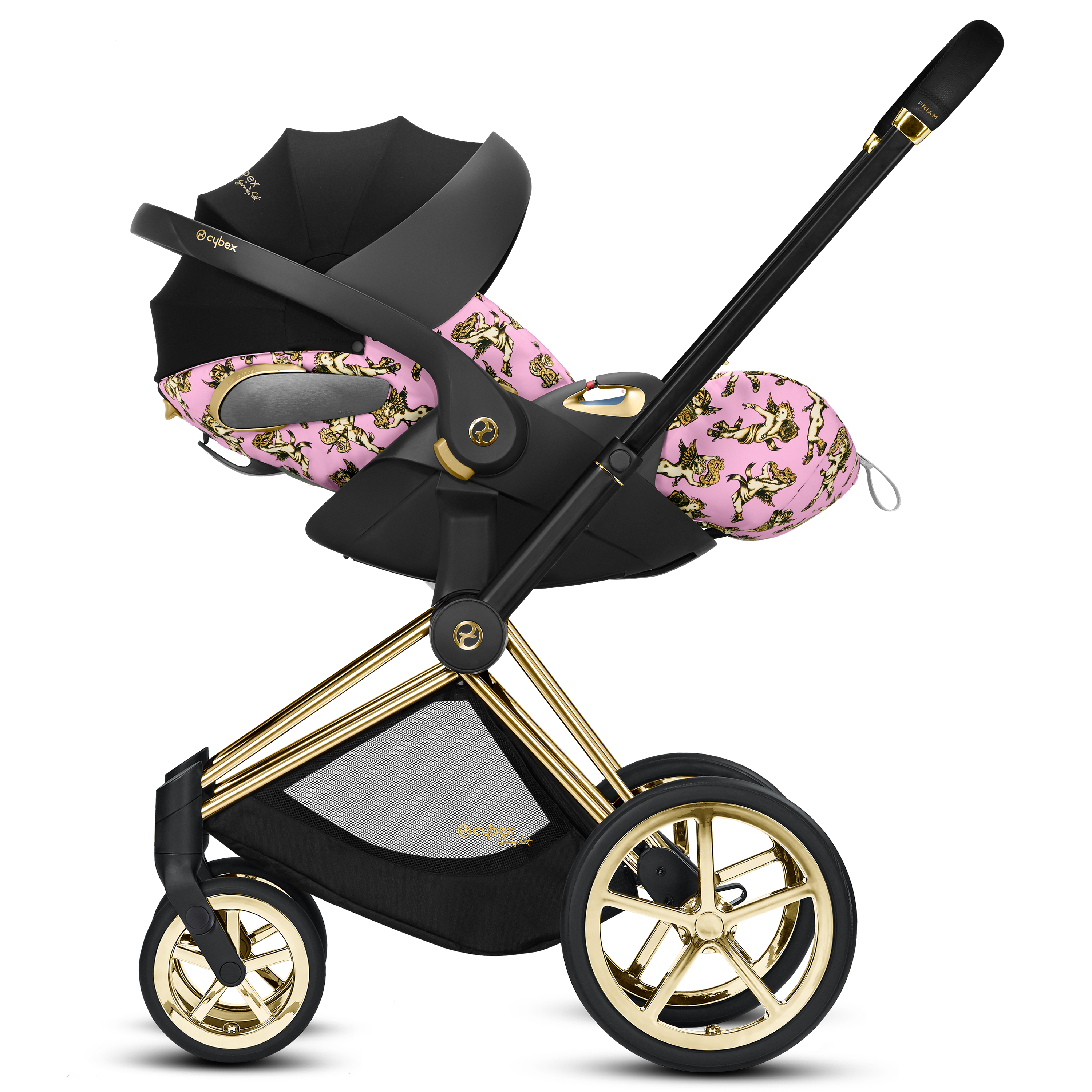 Автокресло Cybex Cloud Z i-Size FE JS Cherubs Pink - фото 3