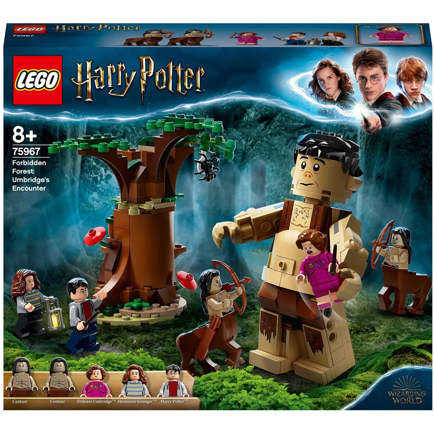 Конструктор Harry Potter LEGO Запретный лес Грохх и Долорес Амбридж - фото 2