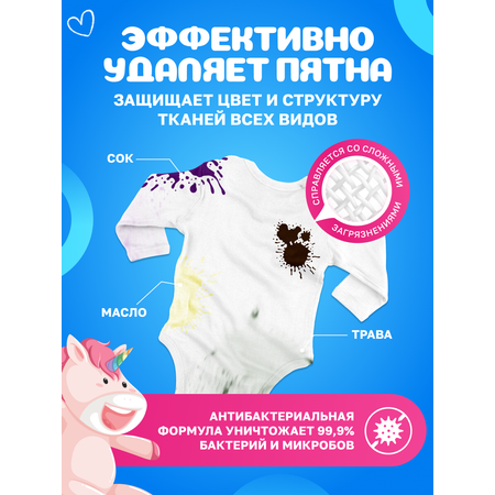 Стиральный порошок концентрат DUO ECO BABY элогичный гипоаллергенный для детского белья 0+ - КОМПЛЕКТ 2 шт.