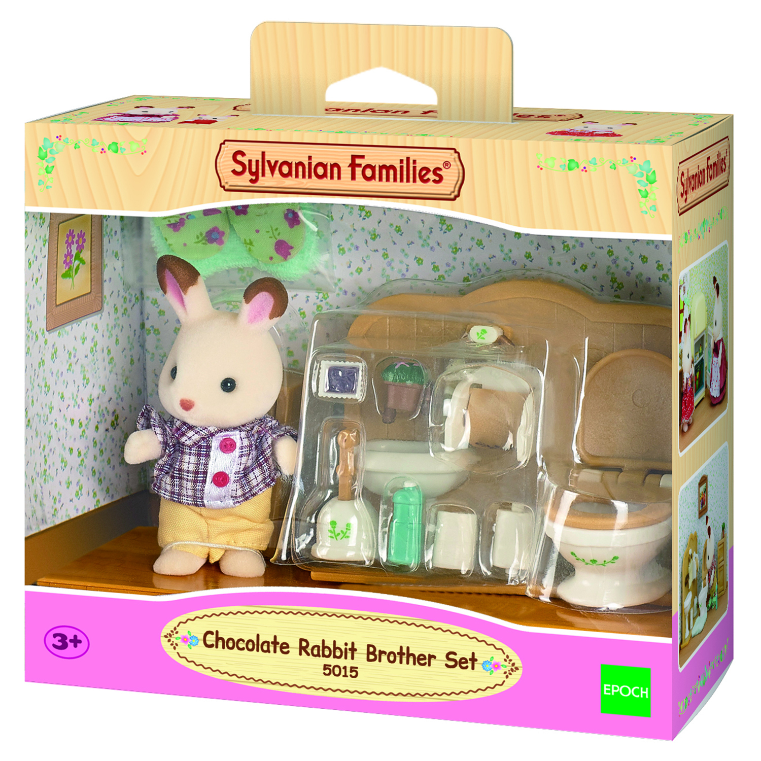 Набор Sylvanian Families Братик и туалетная комната 5015/2203