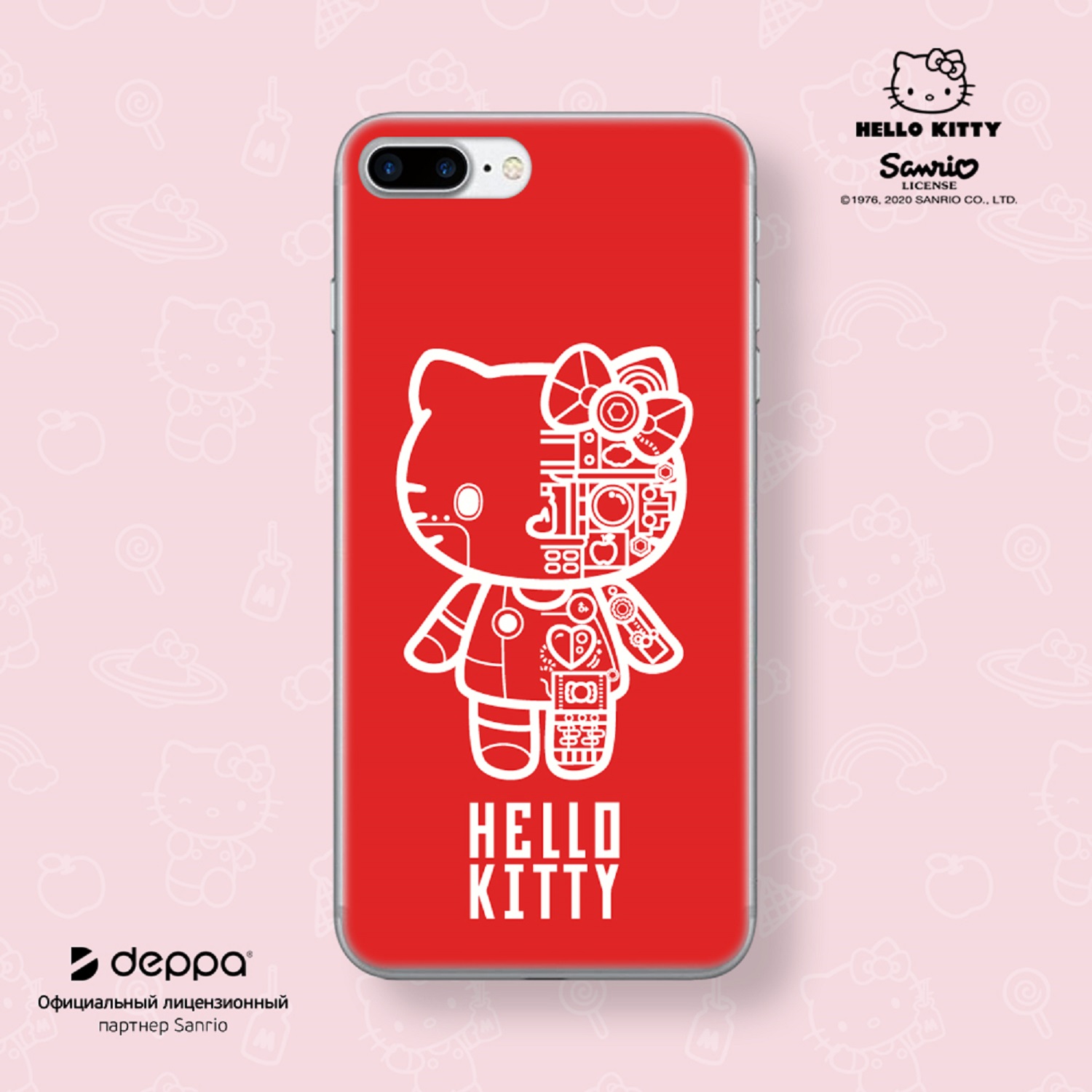 Чехол deppa Для iPhone 7/8 plus Hello Kitty - фото 3