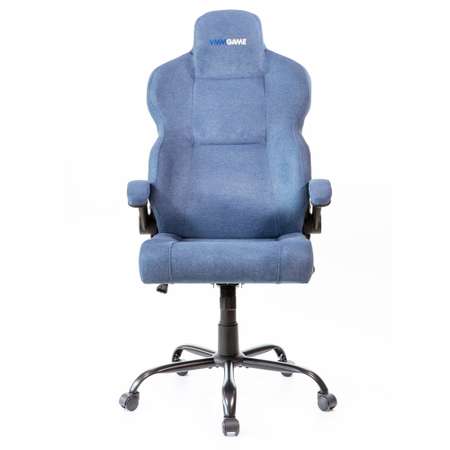 Кресло компьютерное VMMGAME UNIT FABRIC синяя ткань