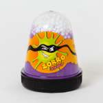 Слайм ПЛЮХ Zorro перламутровый фиолетовый капсула с шариками 130г