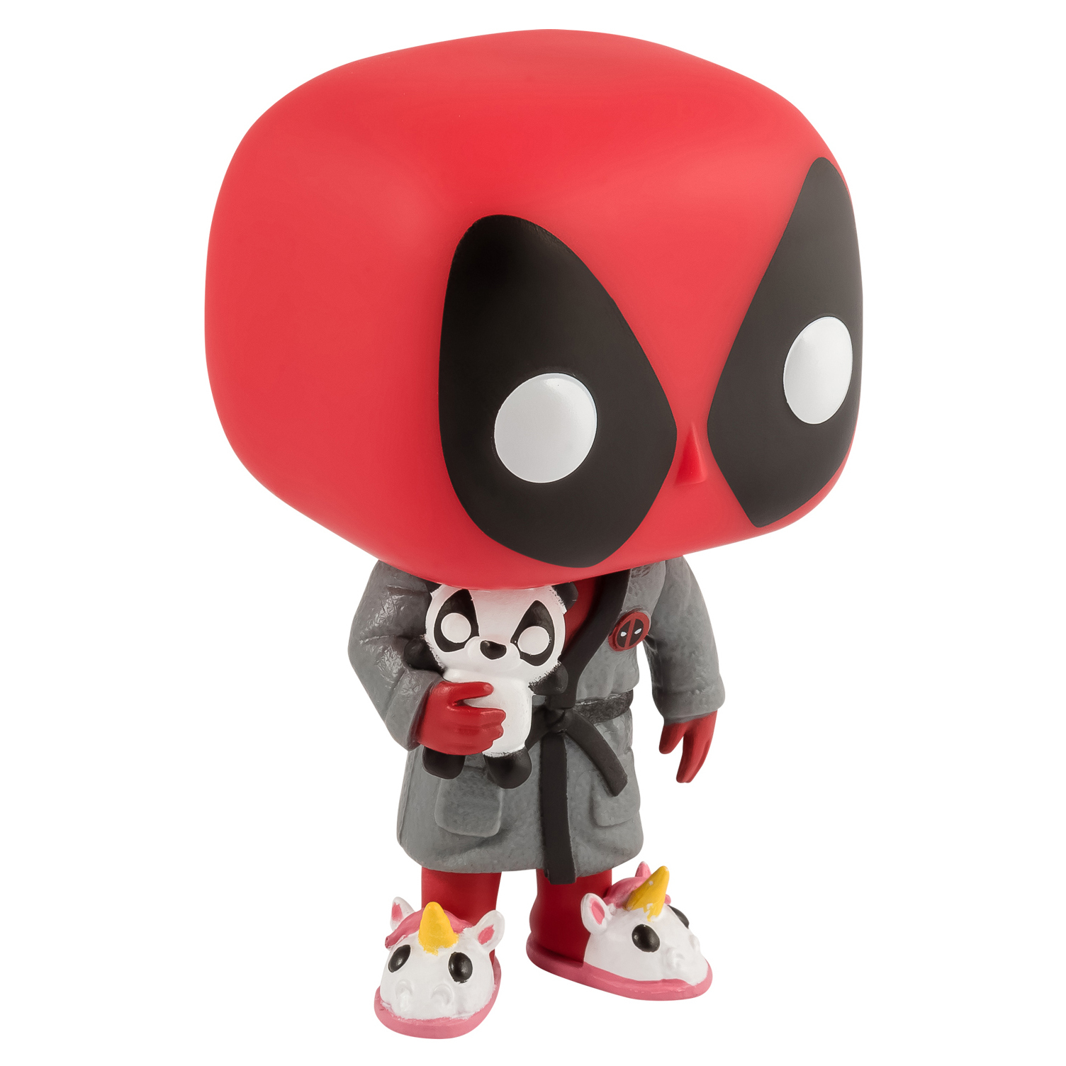 Фигурка Funko Pop bobble Marvel Deadpool in robe - фото 5