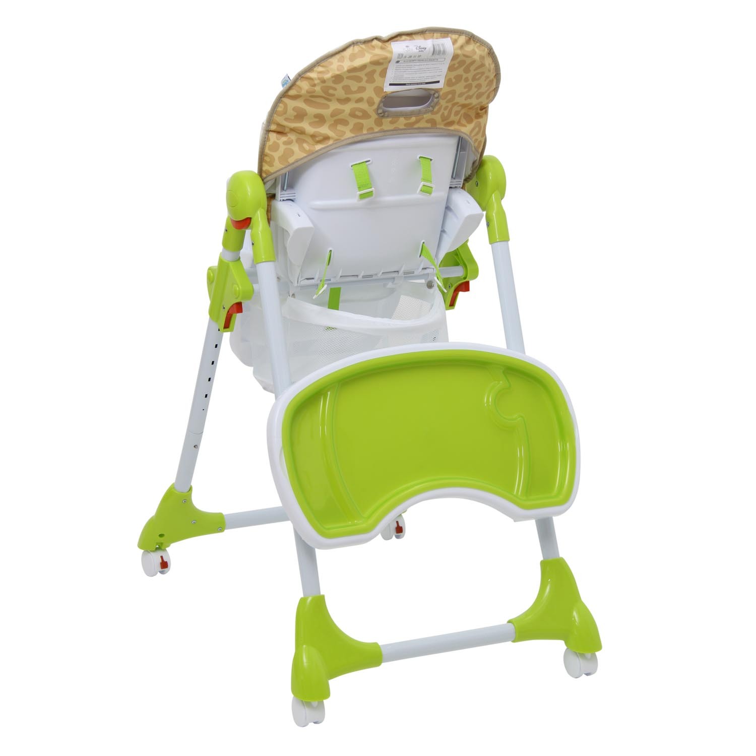 Стульчик для кормления Polini kids Disney baby 470 Король Лев Зеленый - фото 9