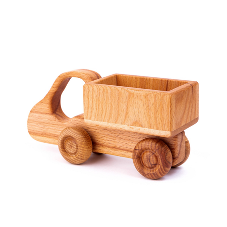 Машинка-каталка Mag Wood Грузовичок деревянный для детей с 6 месяцев