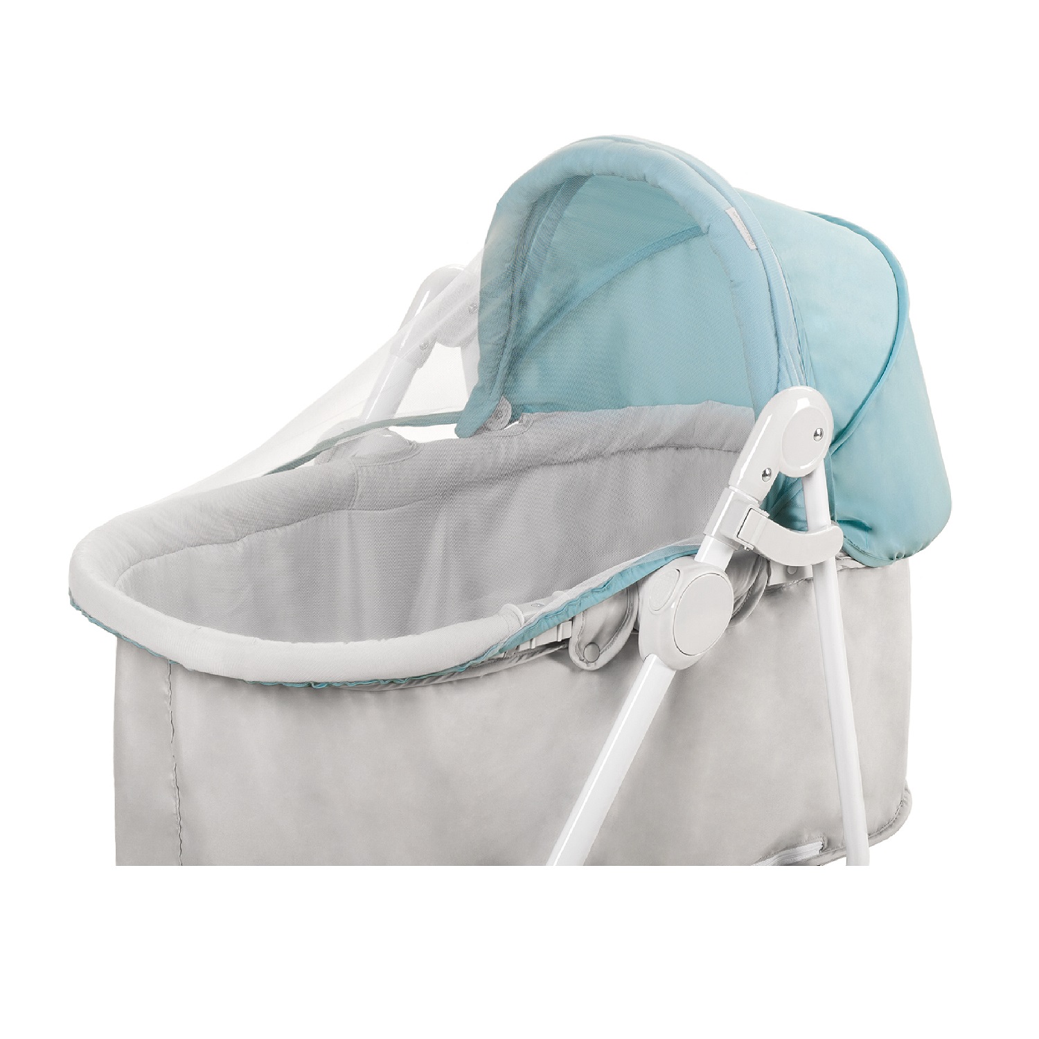 Колыбель-шезлонг Kinderkraft Unimo Light Blue - фото 5