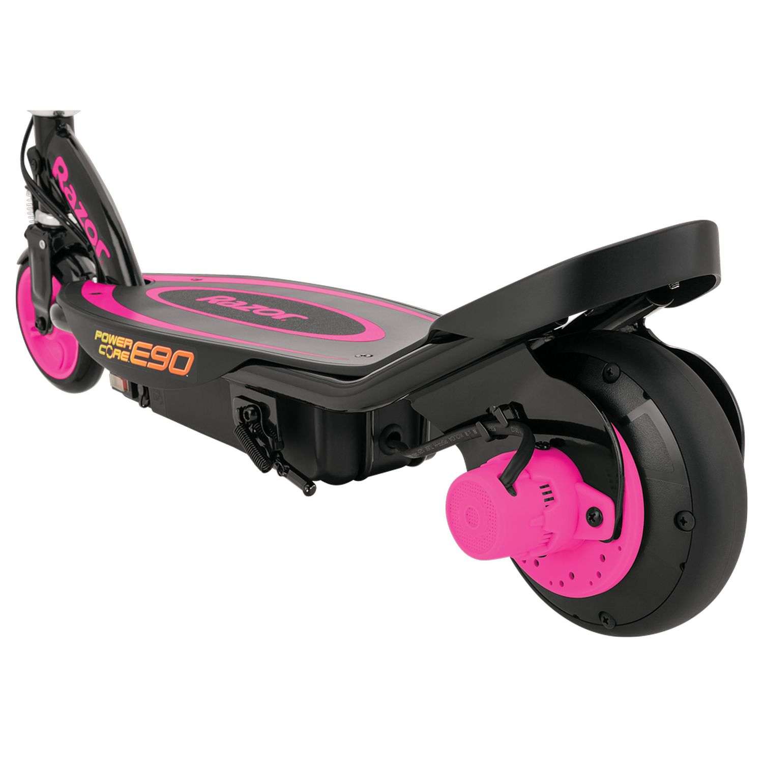 Электросамокат для детей RAZOR Power Core E90 розовый детский электрический с запасом хода до 90 минут - фото 8