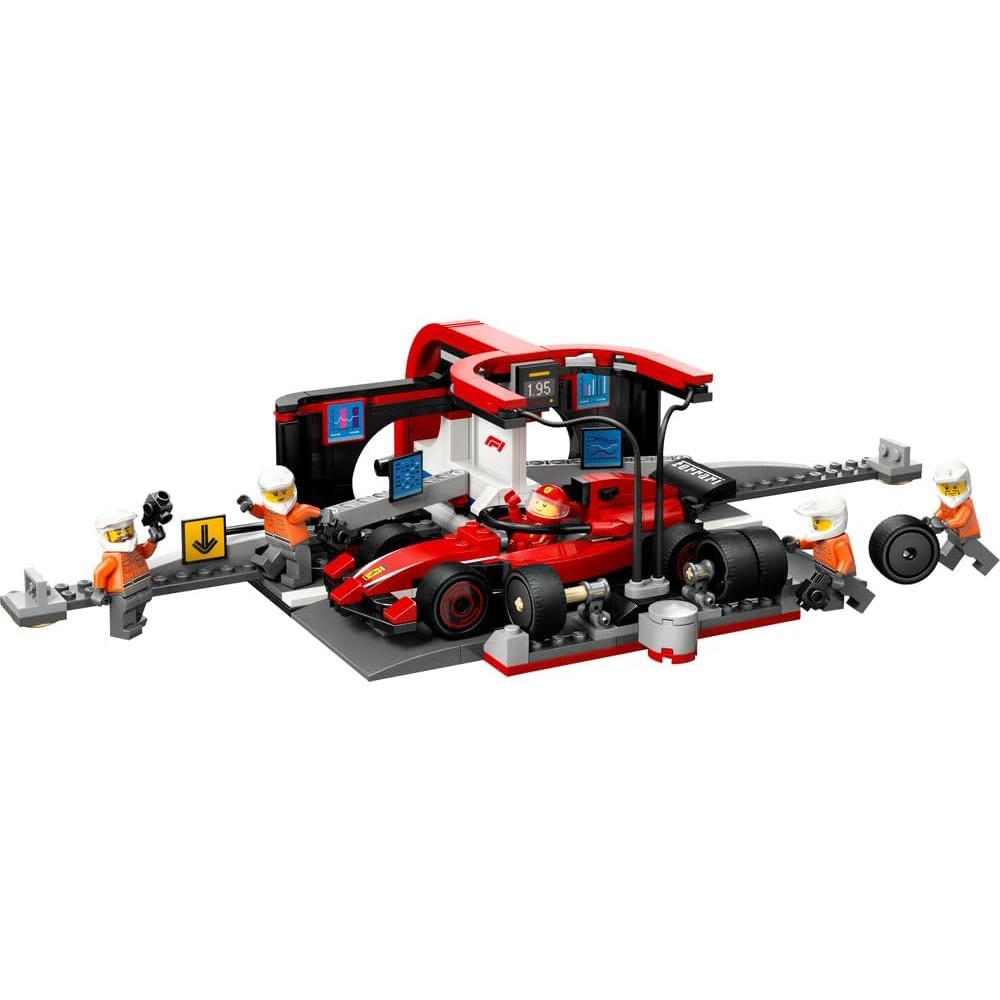 Конструктор LEGO Формула 1 Питстоп Ferrari Car 60443 - фото 2